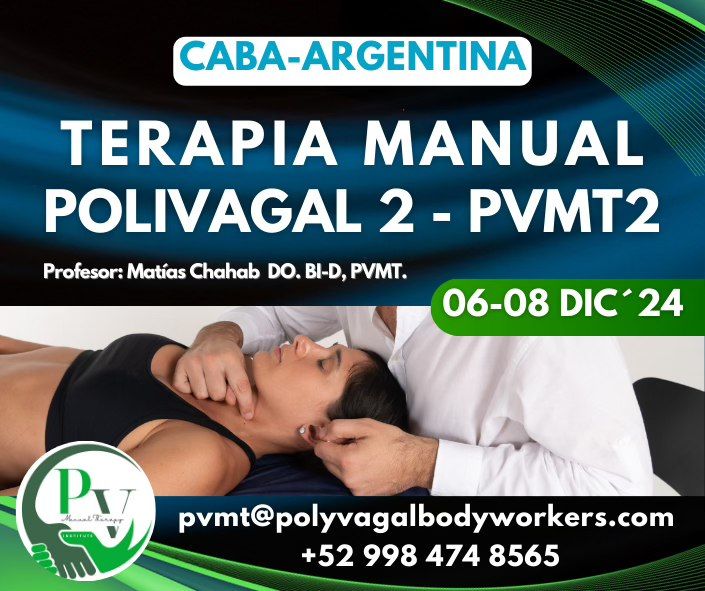 Curso en Terapia Manual Polivagal 2 (PVMT2)