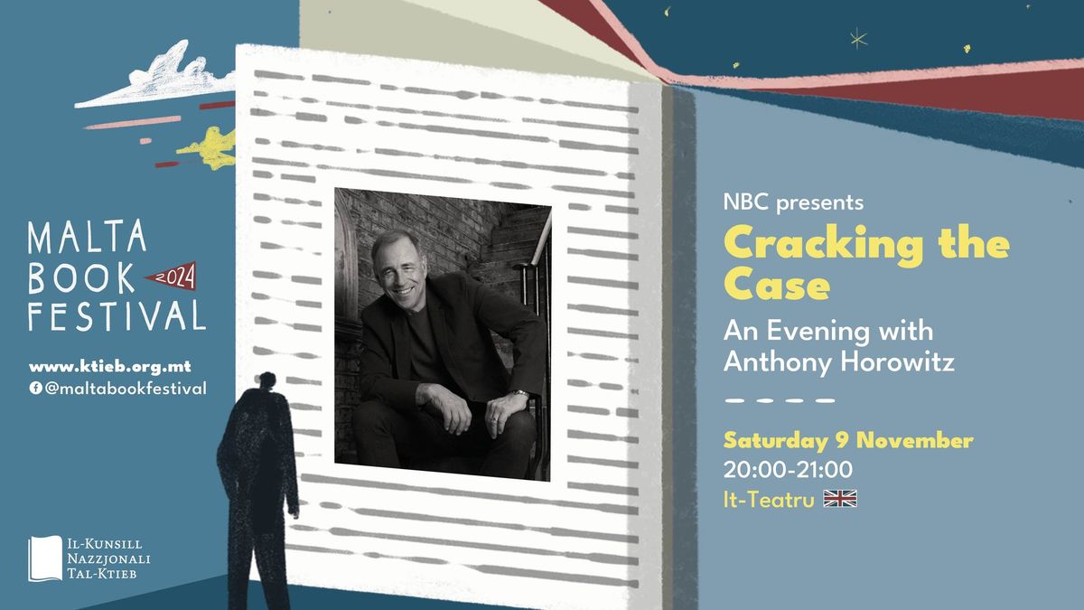 Cracking the Case: An Evening with Anthony Horowitz