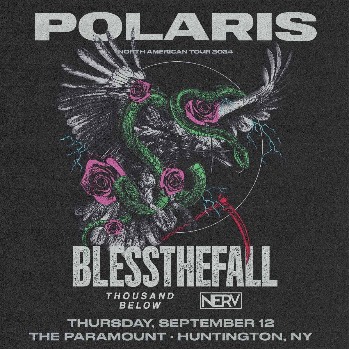 POLARIS with Special Guests: blessthefall, Thousand Below & Nerv