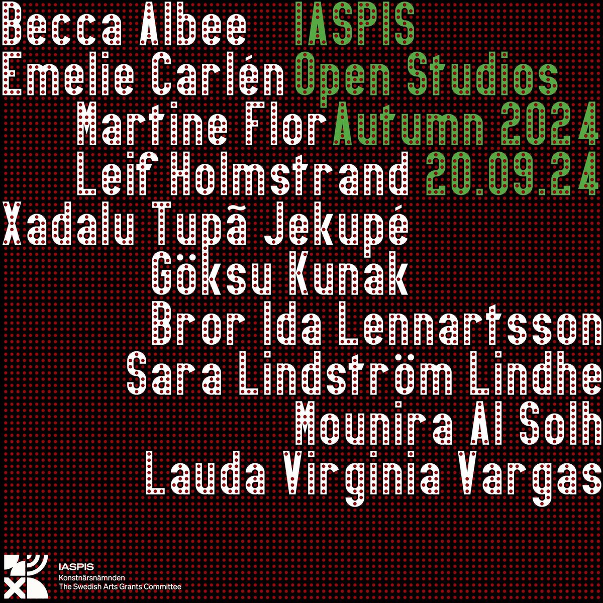 IASPIS Open Studios Autumn 2024