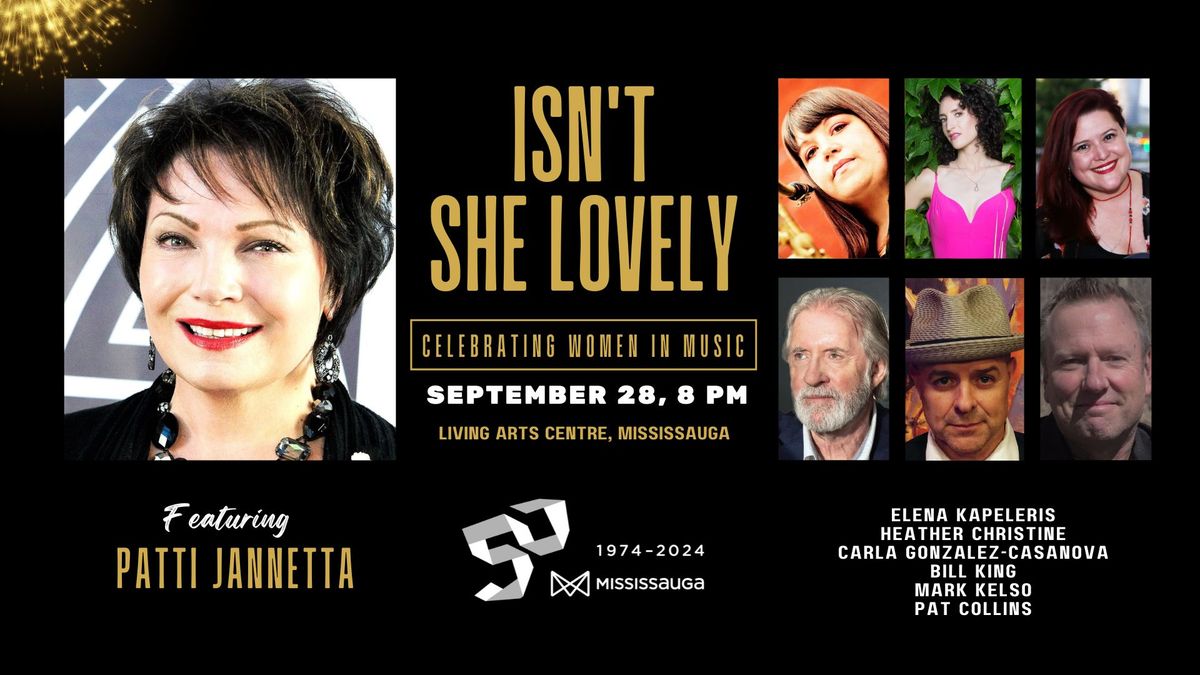 Isn\u2019t She Lovely - An Evening Celebrating Women in Music featuring Patti Jannetta