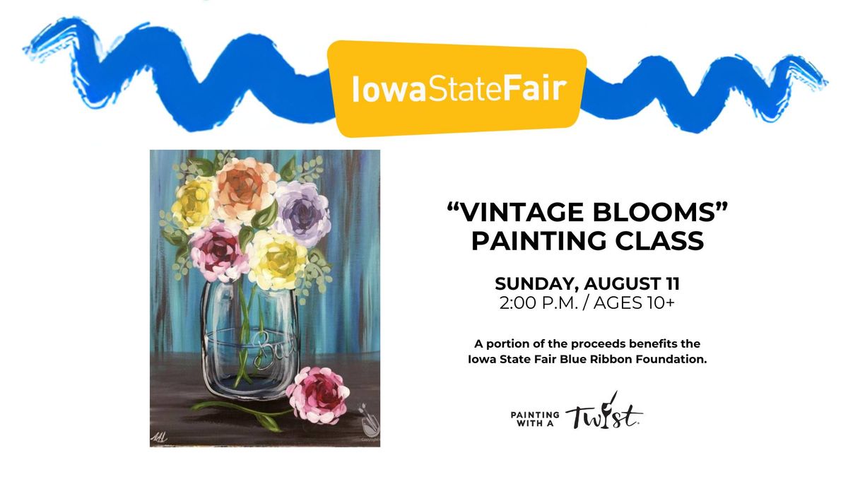 Painting Class at the Iowa State Fair!