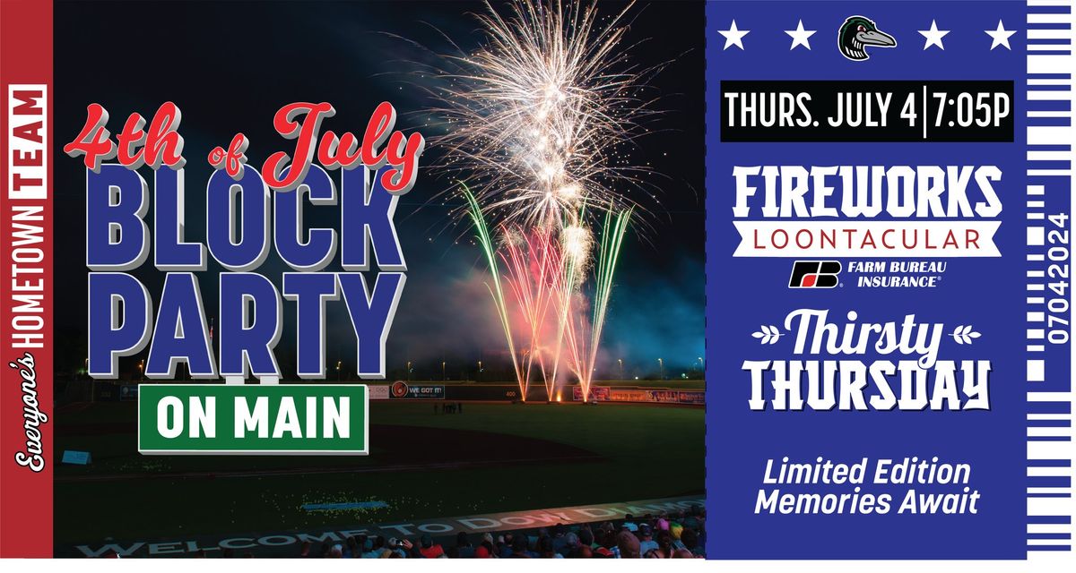4th of July Block Party on Main | Loons