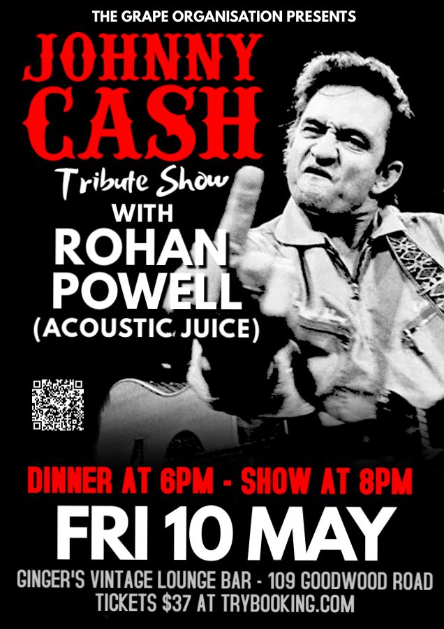 Johnny Cash Tribute Show - Rohan Powell (Acoustic Juice)