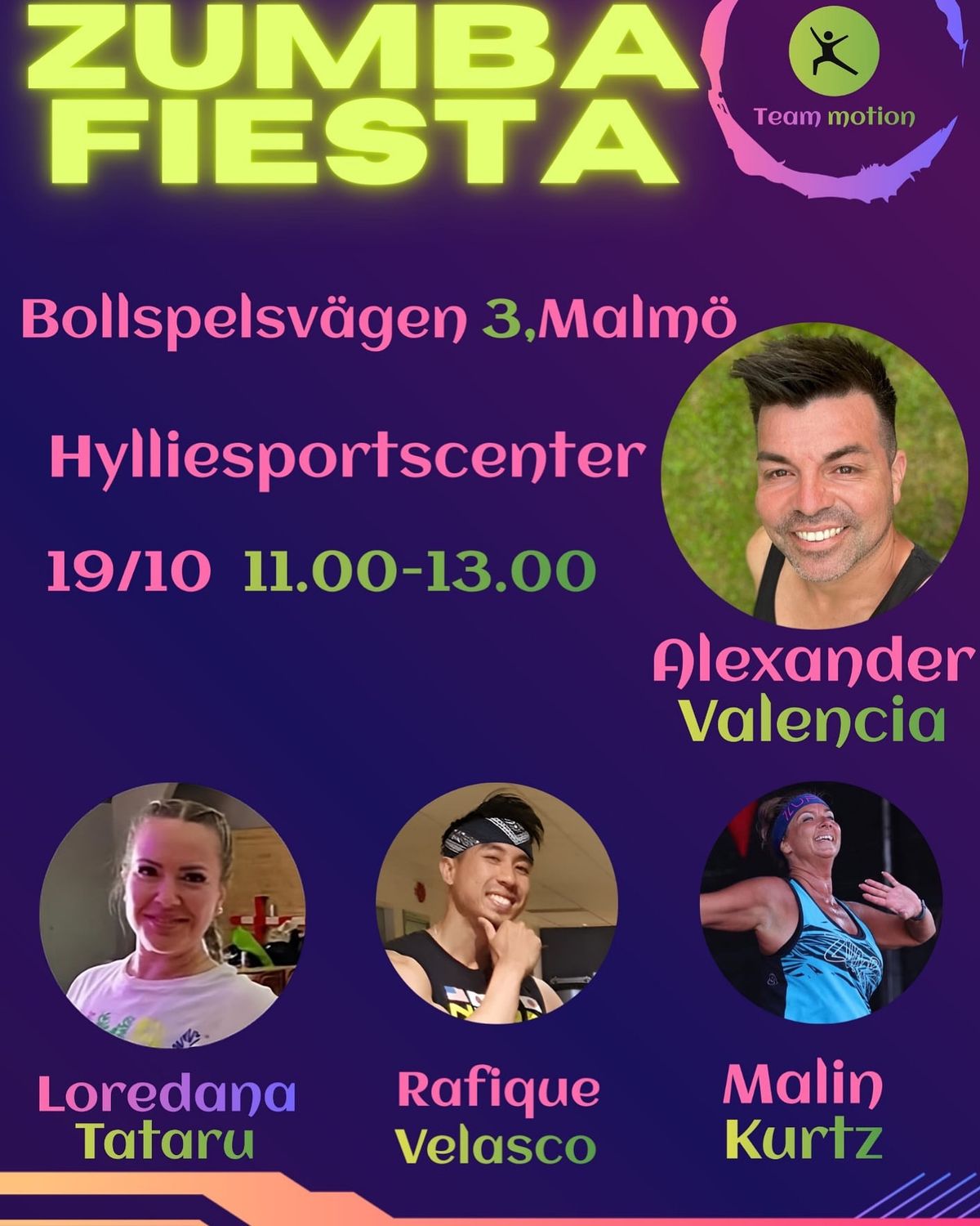 Zumba Fiesta med Teammotion 