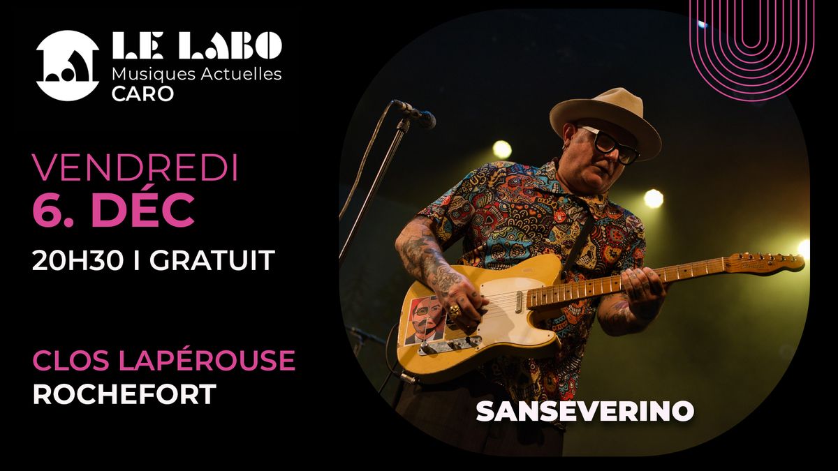 Concert Sanseverino - gratuit 