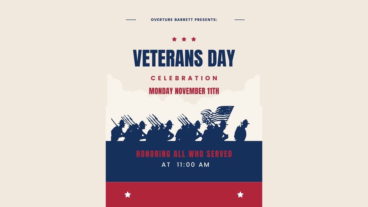 Veteran\u2019s Day Celebration 