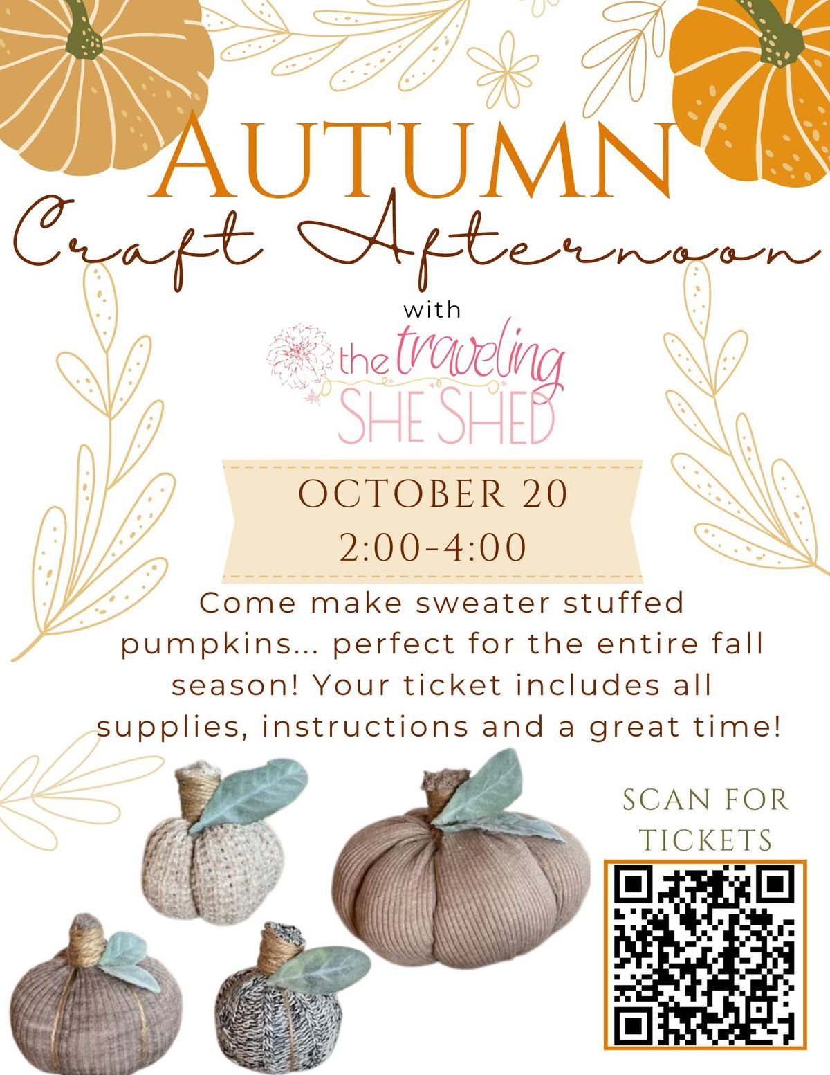 Autumn Craft Afternoon at The Mill