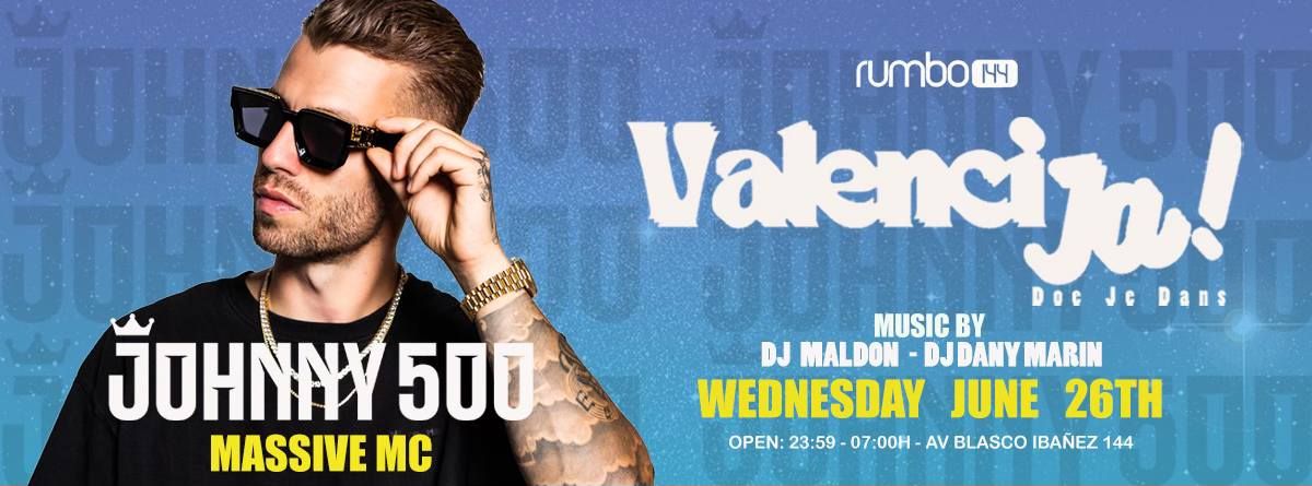 JOHNNY500 & MASSIVE MC - From The Netherlands - WEDNESDAY 26-06-2024 - DISCO RUMBO144