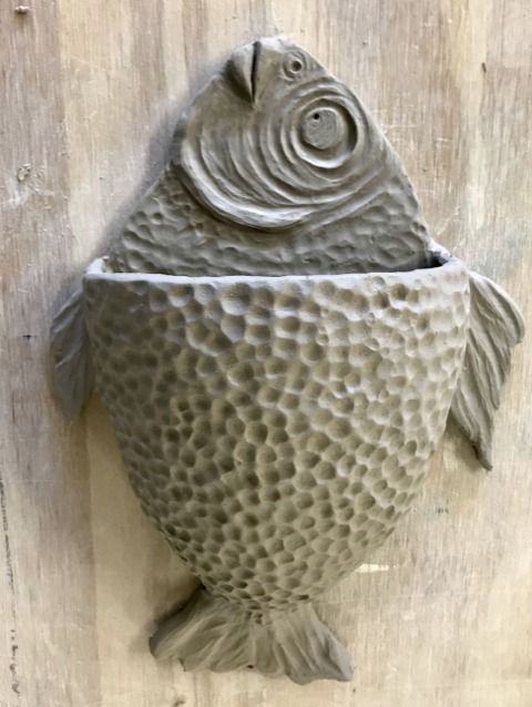 Make a pottery Fish planter for your spring\/summer plants with Amina Sly Khan Sunday 23rd March, 25