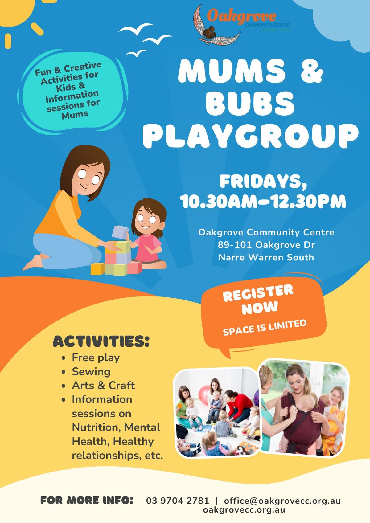 Mums and Bubs Playgroup
