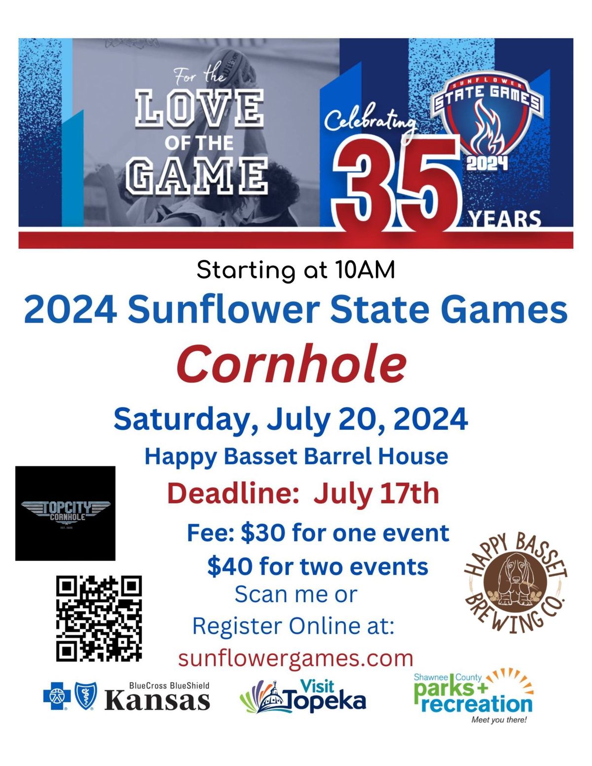 Sunflower States Games - Cornhole 2024