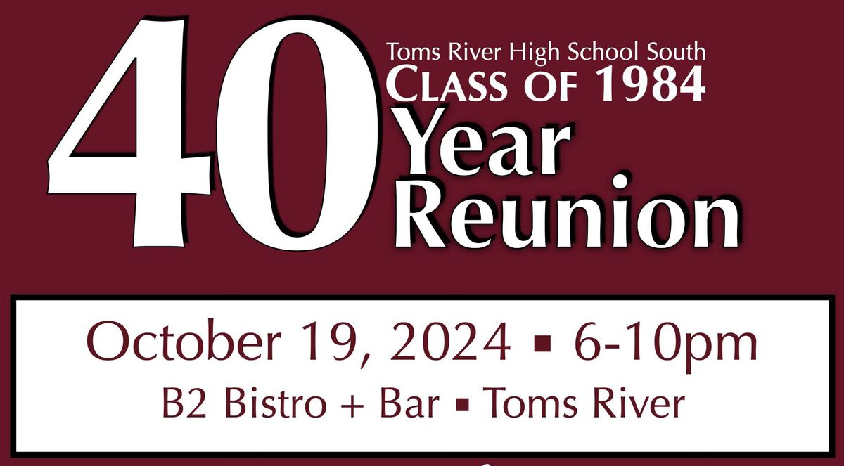 40-Year Reunion Dinner