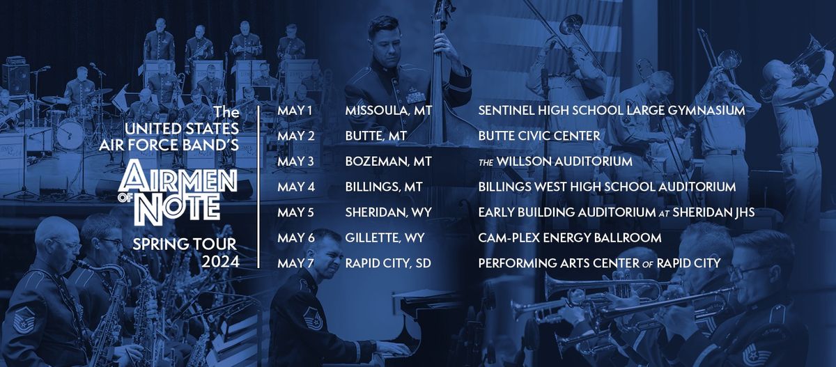 The Airmen of Note on Tour - Gillette, WY