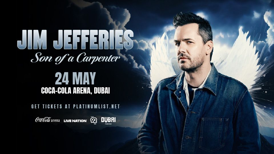 Jim Jefferies Live at Coca-Cola Arena in Dubai 2025