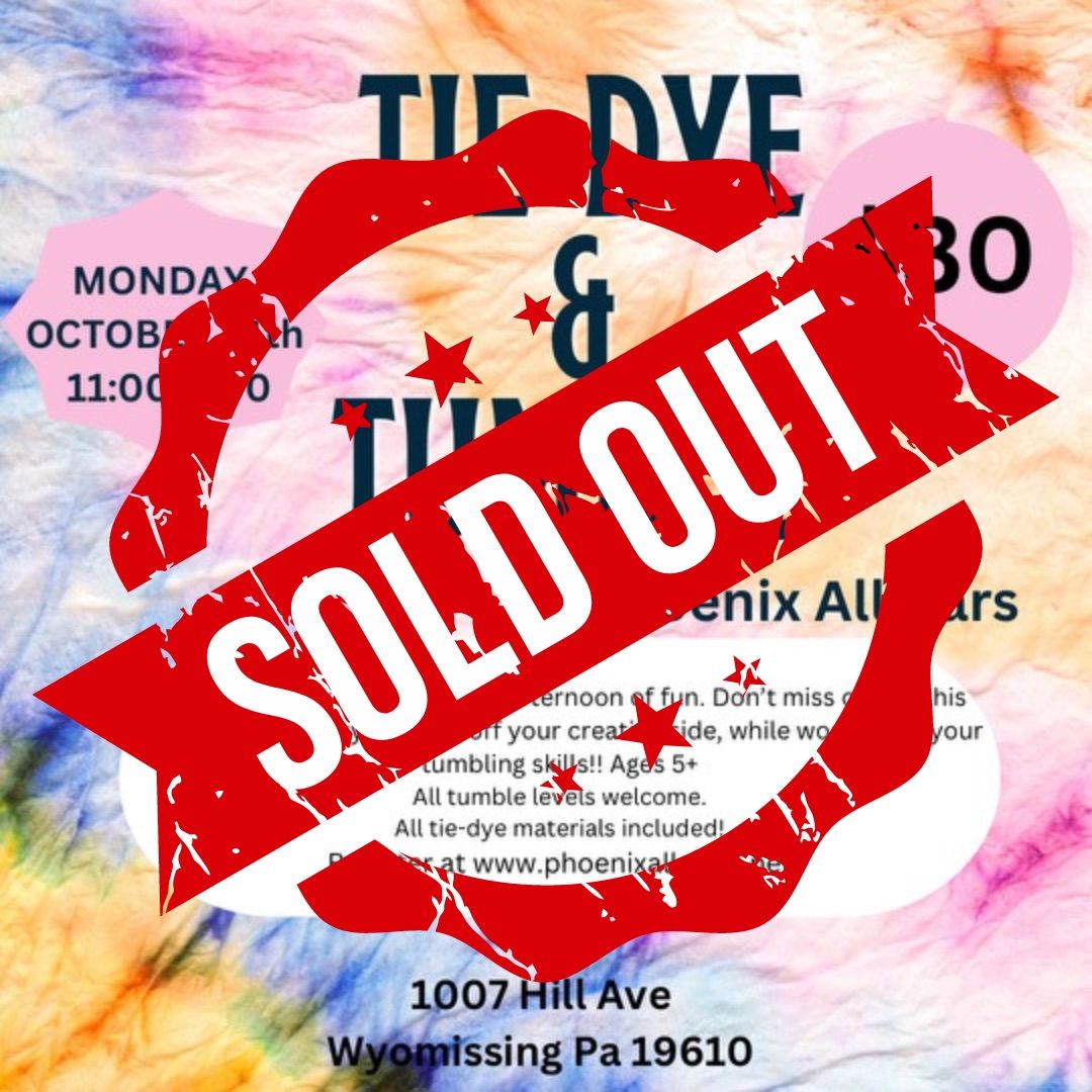 SOLD OUT: Tie-Dye & Tumble Camp