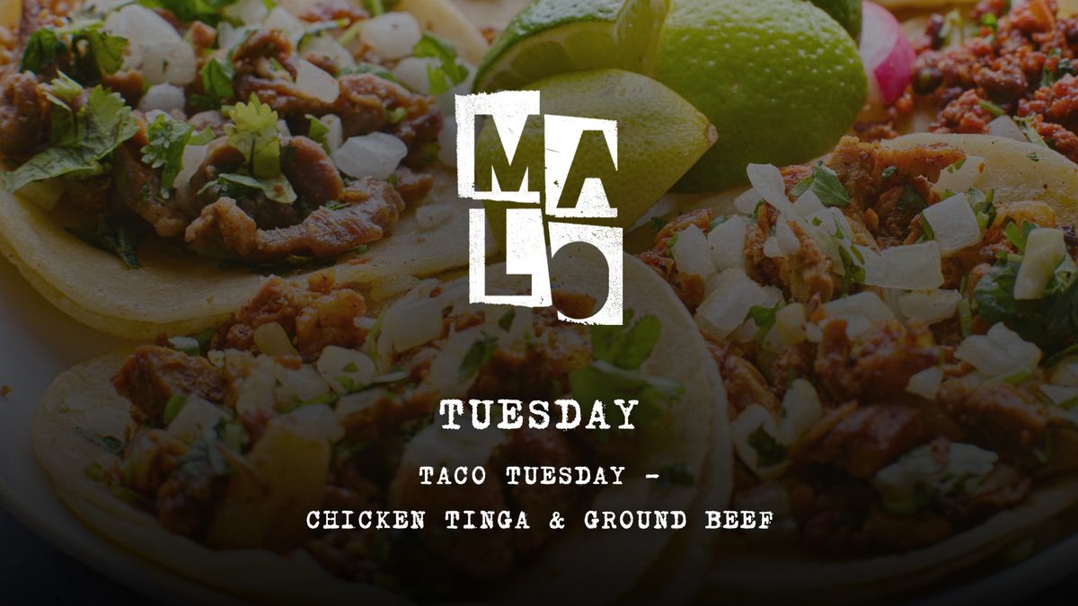 Taco Tuesday at Malo!
