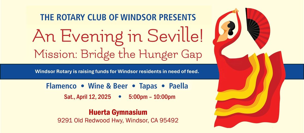 FUNDRAISER- An Evening in Seville - Rotary Club of Windsor