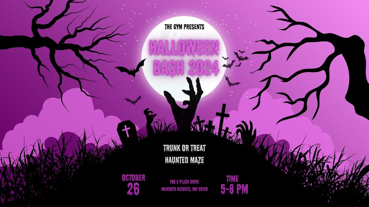 Halloween Bash: Trunk-or-Treat & Haunted Maze!