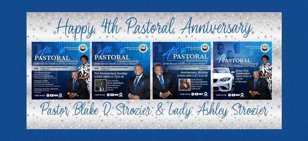 4th Pastoral Anniversary Drive Thru Celebration