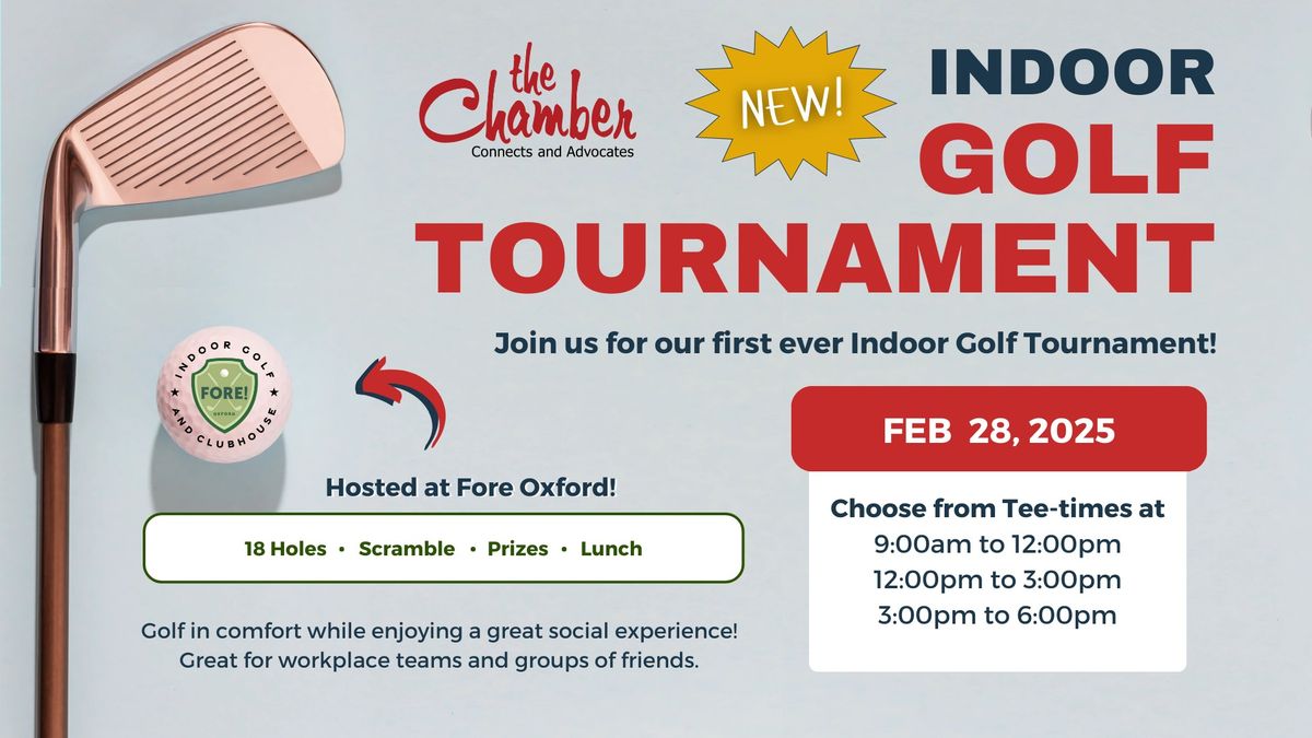 Indoor Golf Tournament