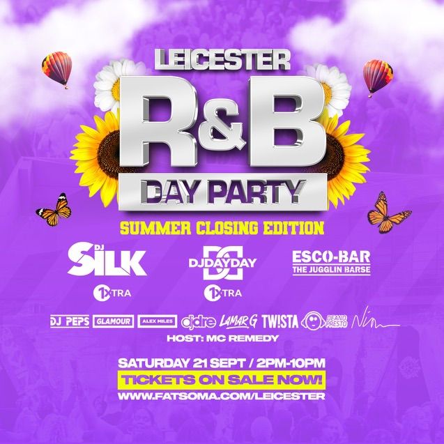 LEICESTER R&B DAY PARTY - END OF SUMMER EDITION - 21\/09\/24