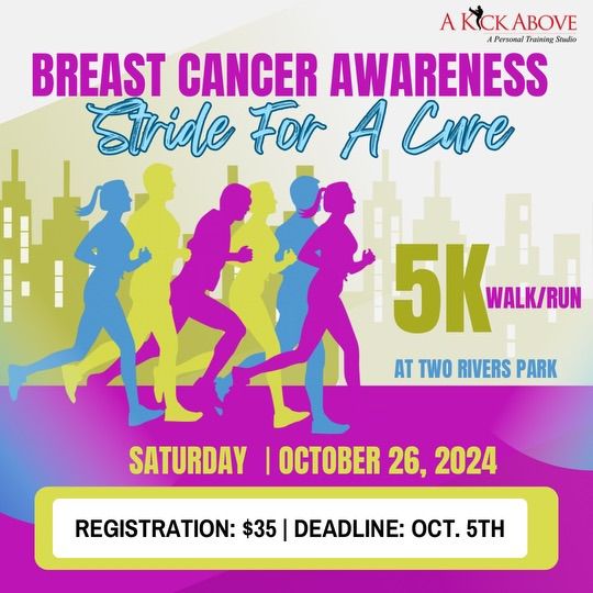 Stride For A Cure Breast Cancer Awareness 5K Walk\/Run