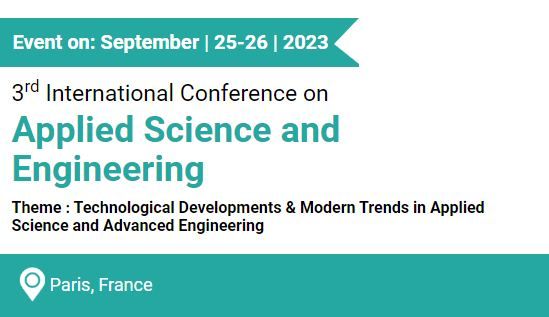 3rd International Conference on Applied Science and Engineering