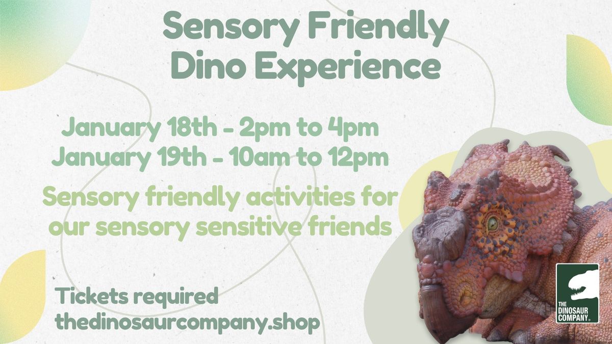 Sensory Friendly Dino Experience