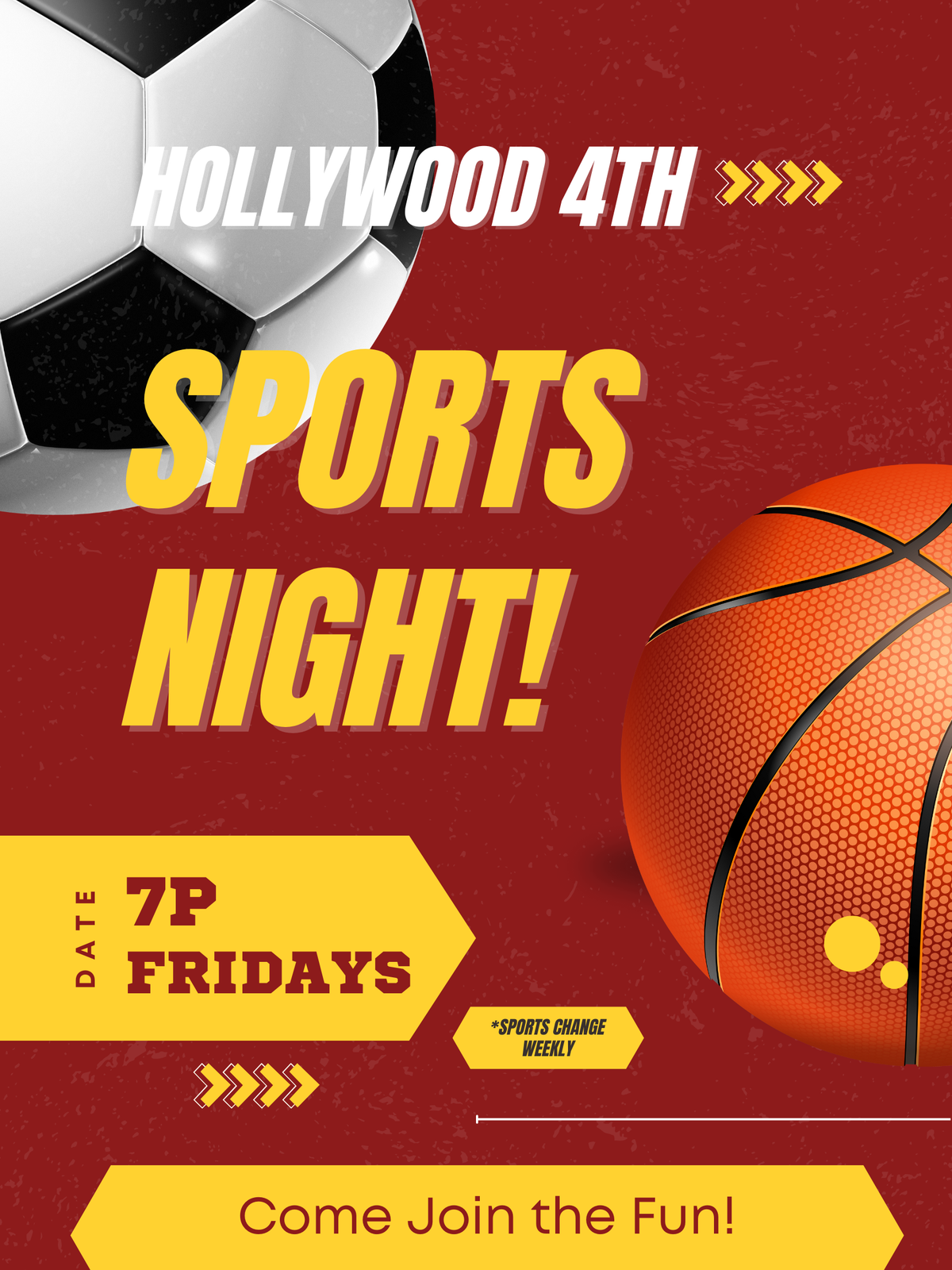 Sports Night!