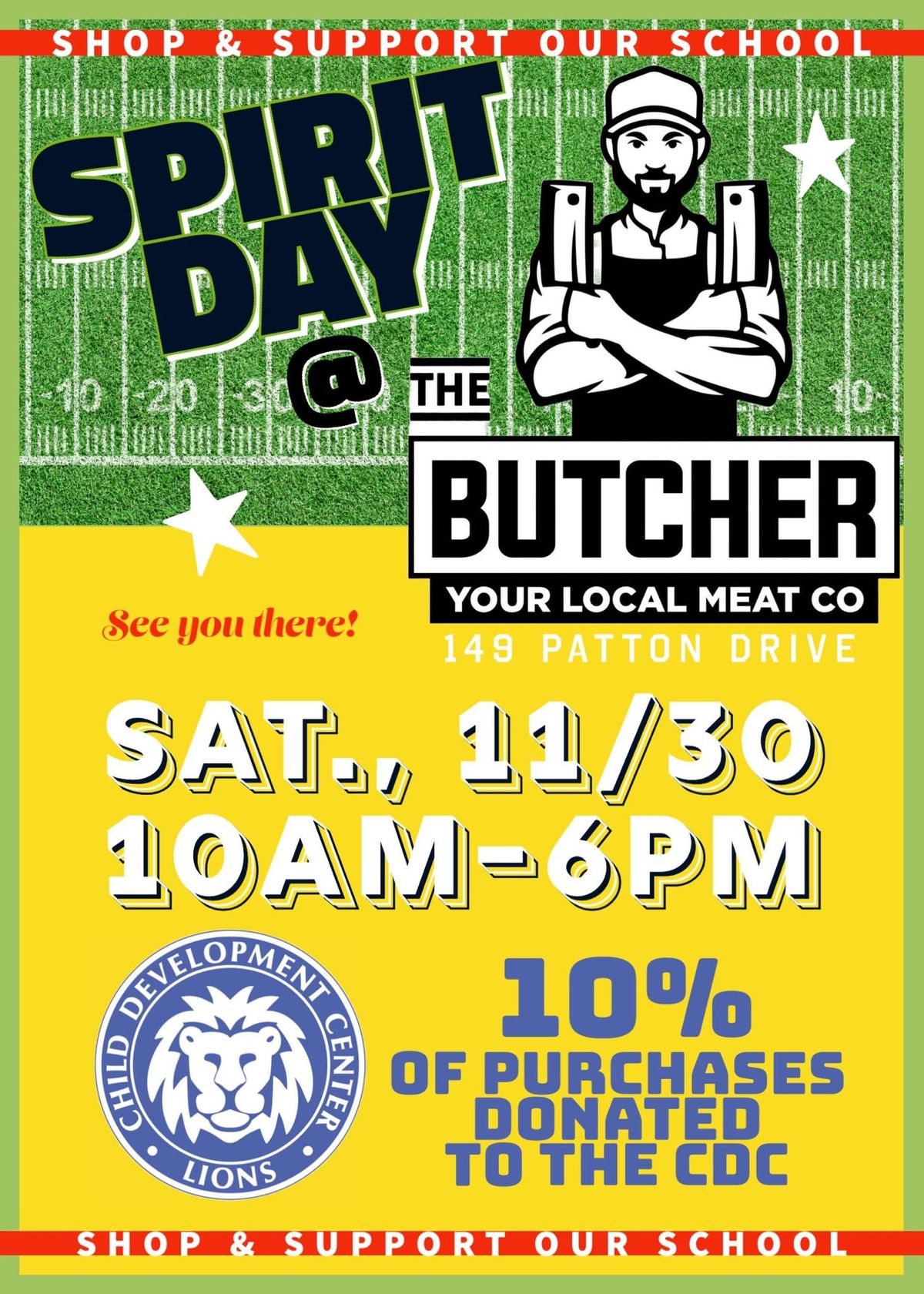 Spirit Day at The Butcher, benefitting the CDC