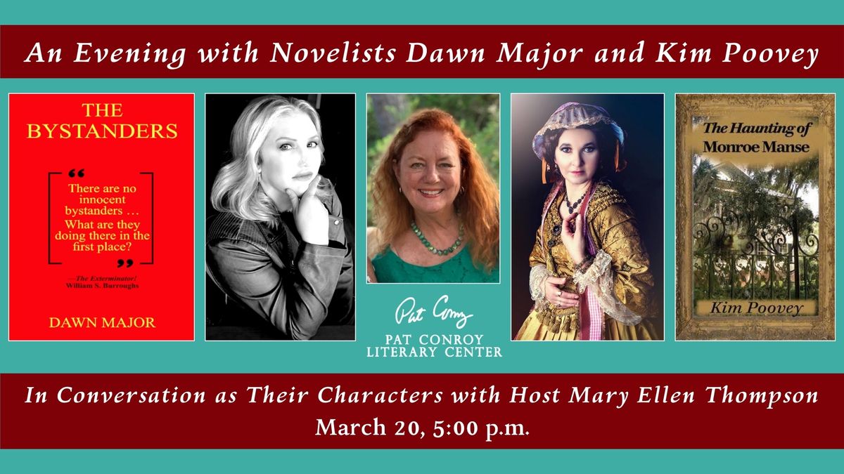 An Evening with Novelists Dawn Major and Kim Poovey