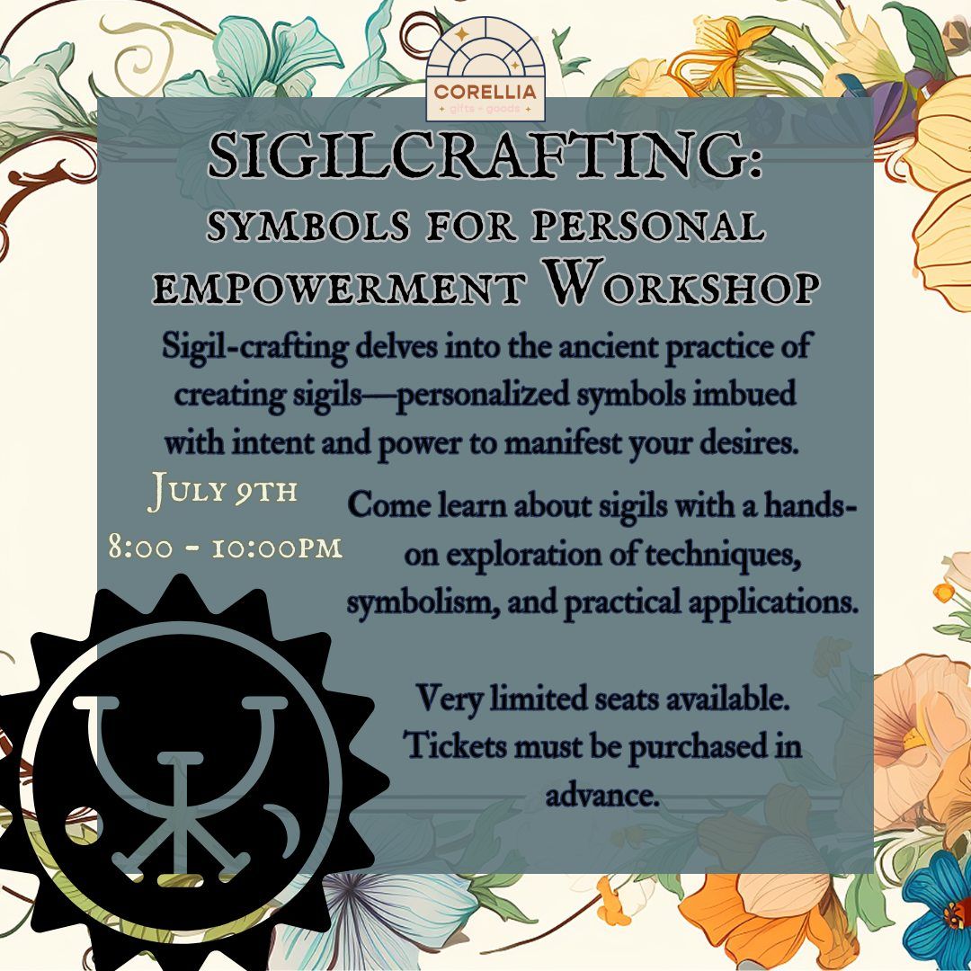 SIGILCRAFTING: symbols for personal empowerment Workshop