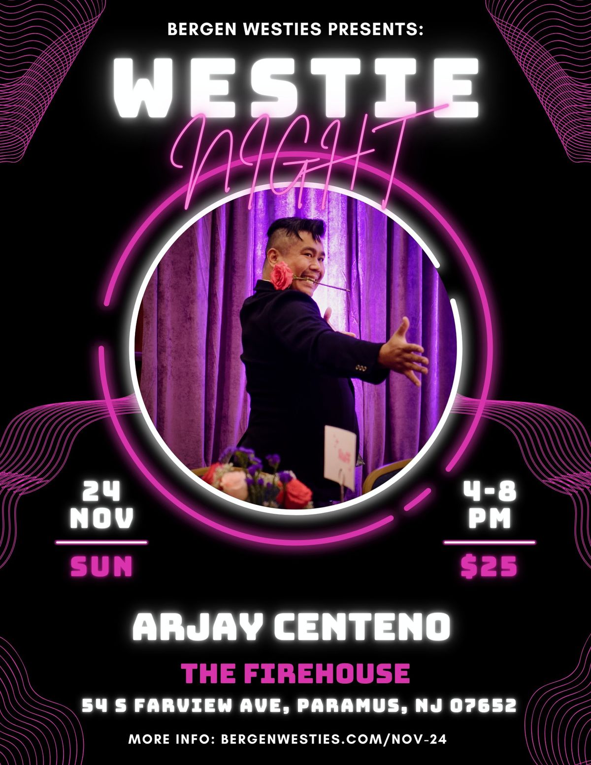 Westie Night in Paramus with Arjay Centeno