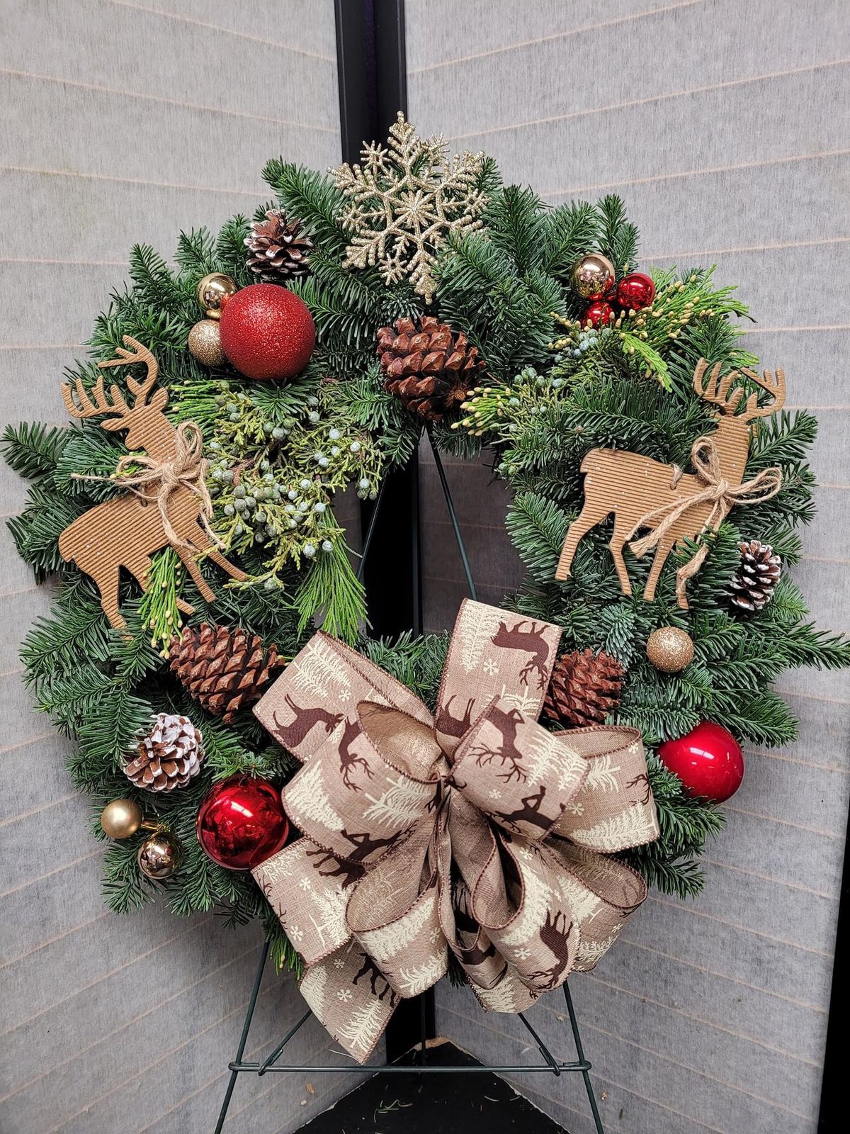 Let\u2019s make a wreath!