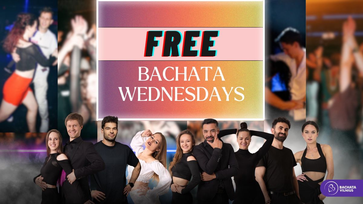 Bachata Wednesdays \ud83d\udc9c FREE social Parties \ud83d\udc9c  CUP 