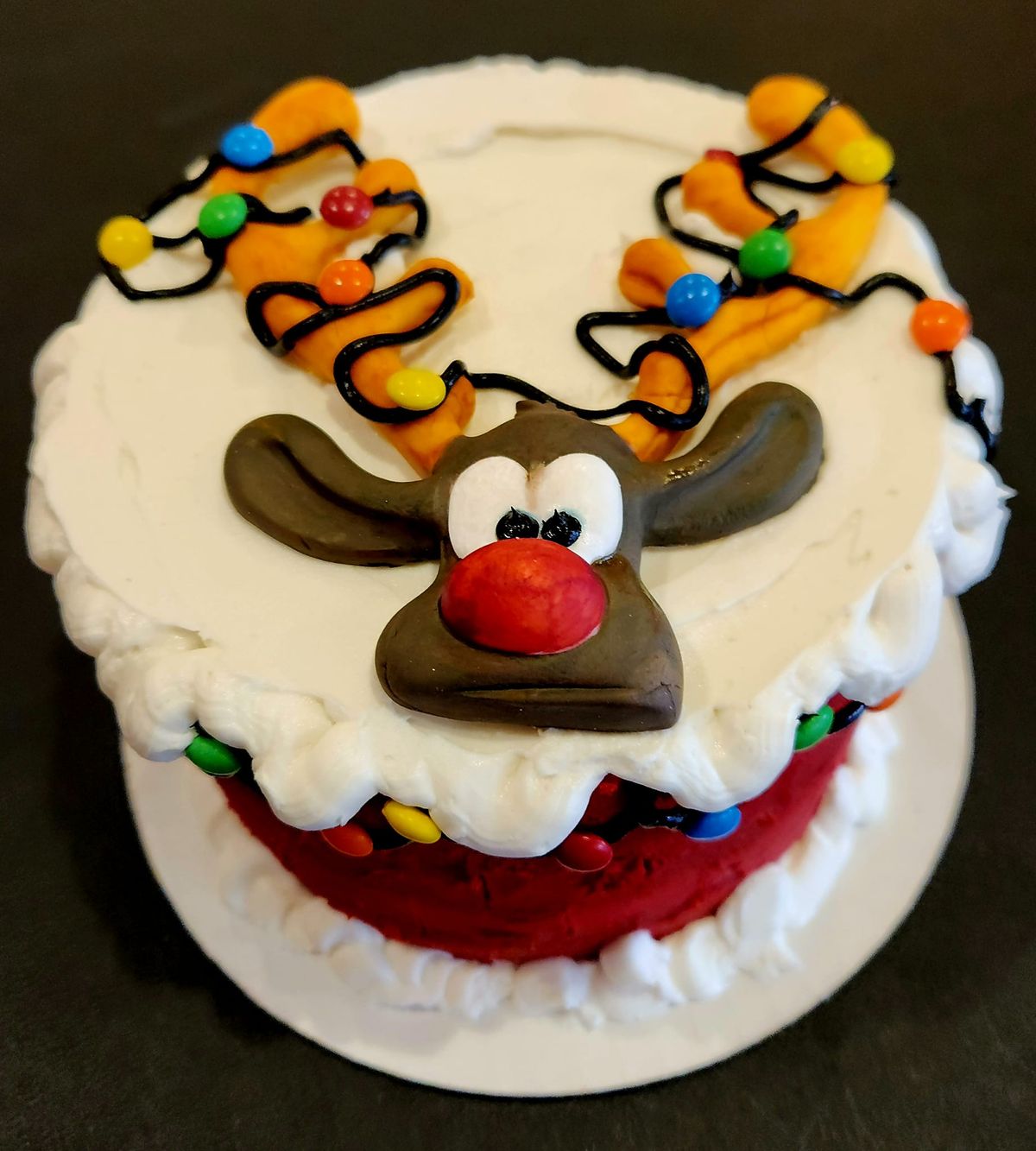 Reindeer Oops Cake Class at U-Take the Cake 