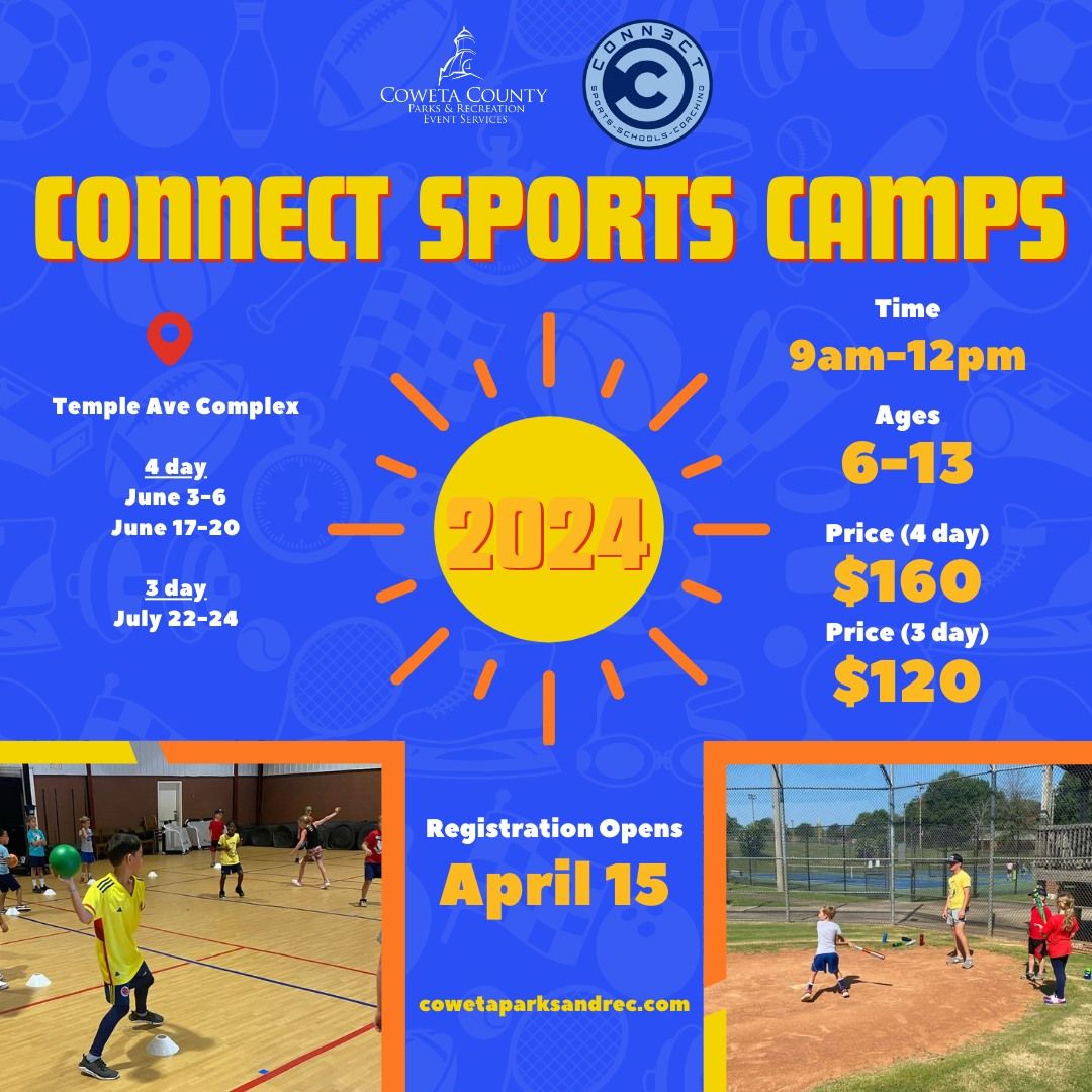 Connect Sports Camp #3 (Ages 6-13)