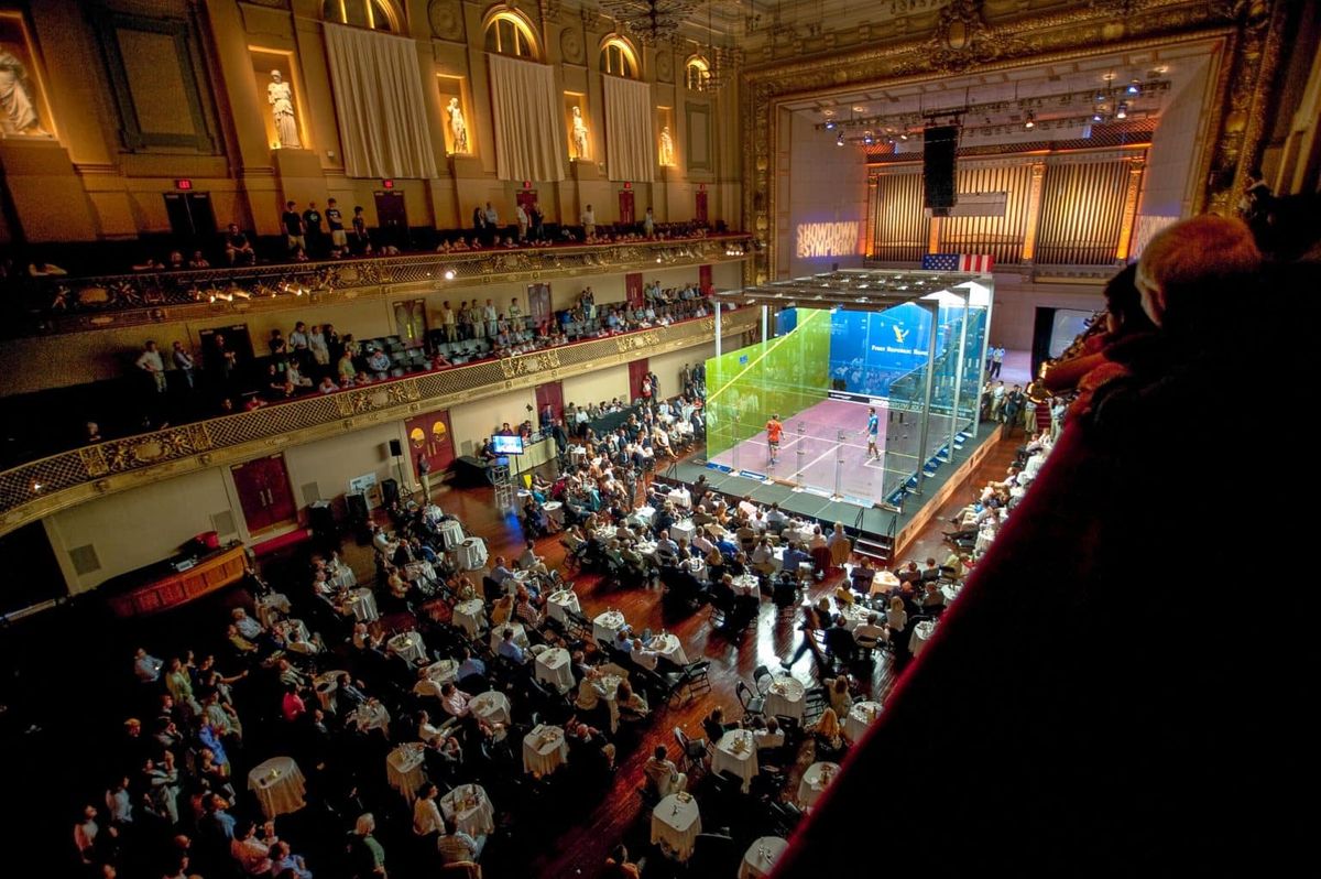 Squash at Symphony: Showdown V at Boston Symphony Hall