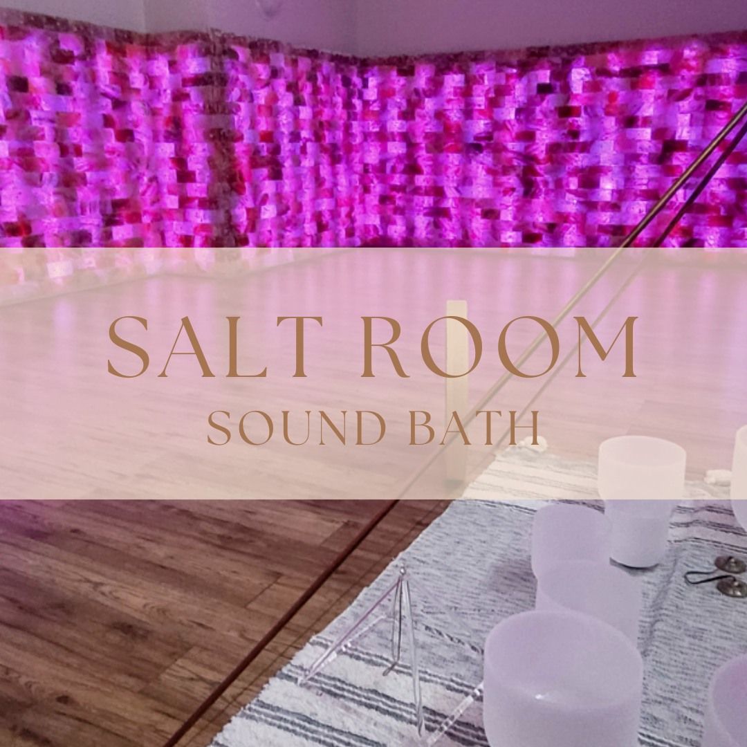 Salt Room Sound Bath- August 24, 2024