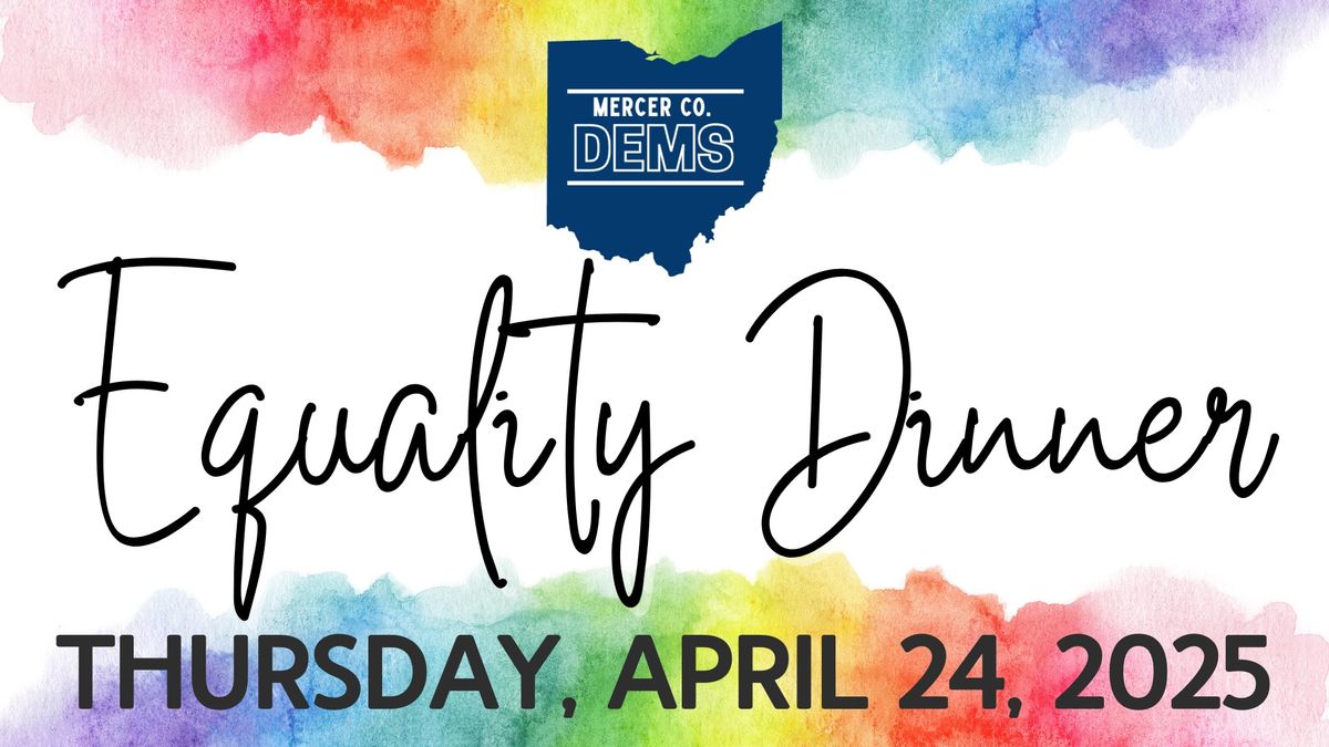 Mercer County Democrats Spring Equality Dinner