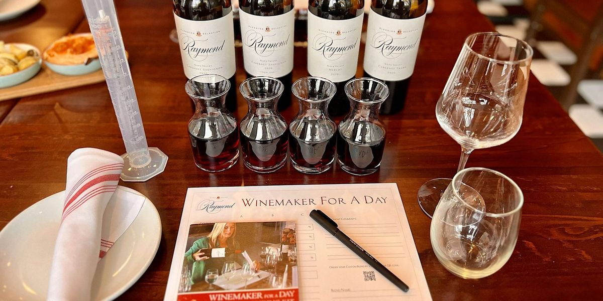 Winemaker for a Day - Create your Own Bordeaux-Style Blend