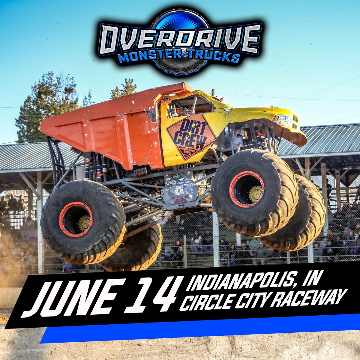 Indianapolis, IN - Circle City Raceway - Overdrive Monster Trucks