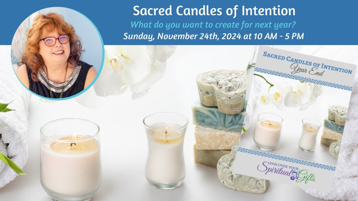 Sacred Candles of Intention - Make 12 Candles for 2025