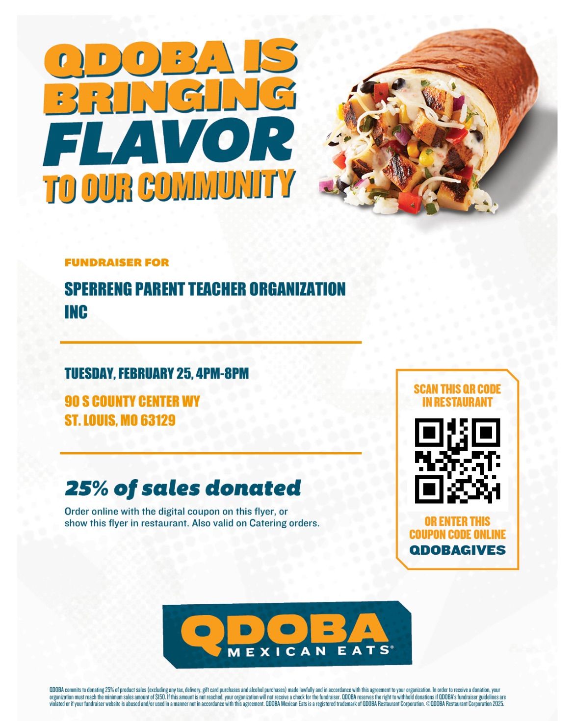 Dine Out at Qdoba