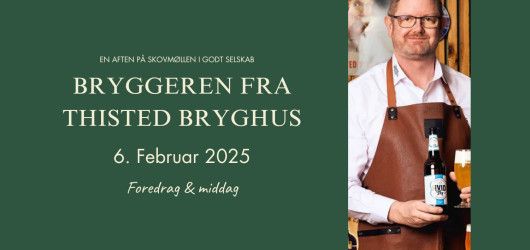 En aften i godt selskab med Brygmesteren fra Thisted Bryghus