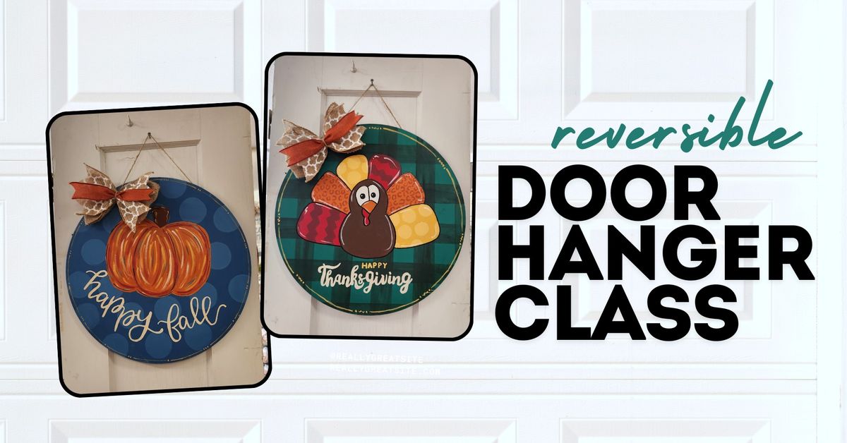 Reversible Fall Door Hanger Class