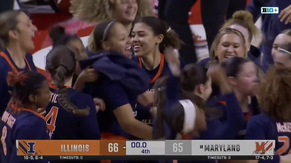 Maryland Terrapins at Illinois Fighting Illini Womens Basketball