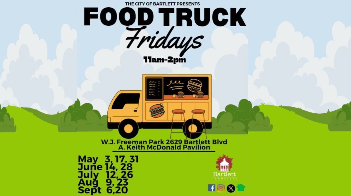 Food Truck Friday, W.J. Freeman Park, Bartlett, 9 August 2024