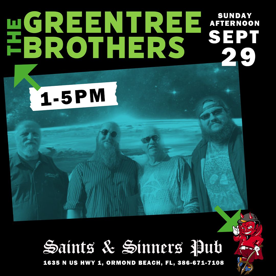 The Greentree Brothers RETURN Sunday Afternoon!